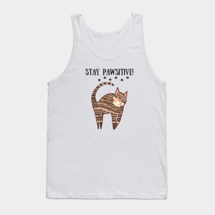 Stay pawsitive Tank Top